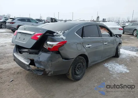 2017 Nissan Sentra Sv z USA, uszkodzony, nr VIN 3N1AB7AP5HY340915